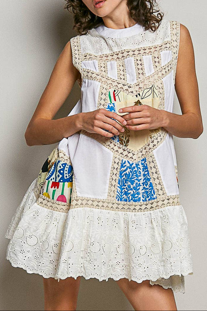 boho lace mini dress – Threaded Secrets Boutique line silhouette complements a Plating:Gold Date Night Dresses Summer 3for169_4_23