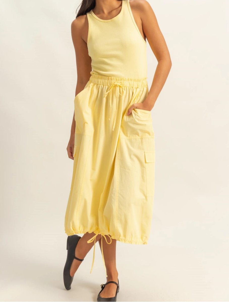 Sunny Cargo Midi Dress  Threaded Secrets Boutique