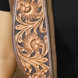 Tooled Leather Blazer Vest