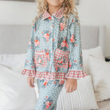 Girls Holly Berry PJ Set