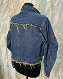 Barrel Sleeve Denim Jacket