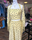 Polka Dot Fringe Set