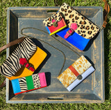 Bright Leopard Purse