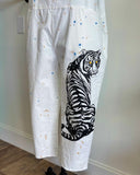 White Tiger Overalls