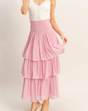Rose Tiered Skirt