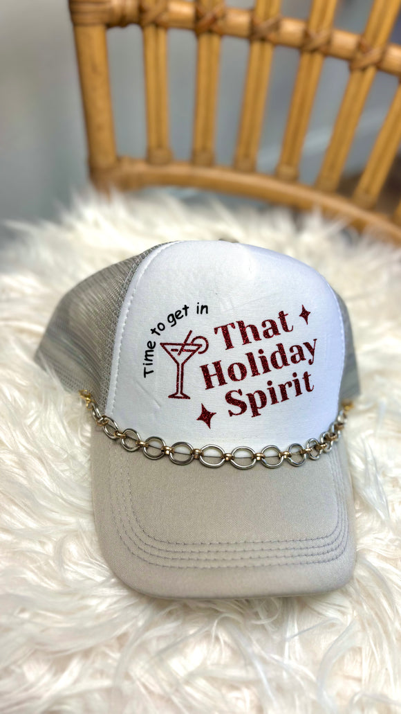 Holiday Spirit Trucker Hat