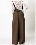One Shoulder Tie Overalls