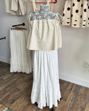Pearl Linen Top