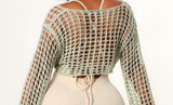 Fishnet Crop Top