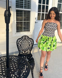 Tropical Tube Dress