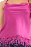 Haute Feather Top