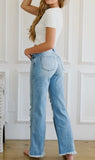 Hybrid Wide Leg Jeans