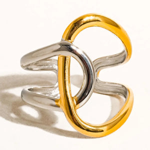 18K Two Tone Ring