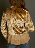 Girls Velvet Jacket