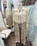 Textured Floral Jacket