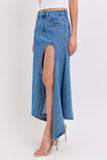 Abstract Maxi Skirt