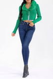 Emerald Fur Cardigan