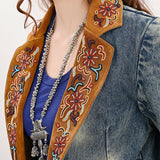 Boho Beaded Blazer