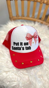 Santa's Tab Trucker Hat