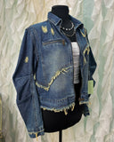 Barrel Sleeve Denim Jacket