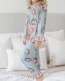 Girls Holly Berry PJ Set