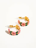 18K Floral Earrings