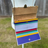 Lavender Cowhide Crossbody
