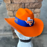 Orange HTX Cowboy Hat