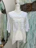 Lace Varsity Jersey