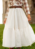 Girls Ivory Skirt