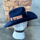 Navy HTX Cowboy Hat