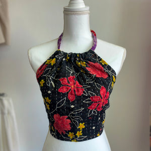 Quilted Reversible Halter Tops