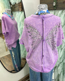 Lavender Butterfly Tee