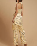 Polka Dot Fringe Set