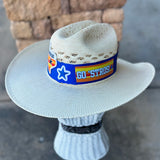 Straw Astros Cowboy Hat