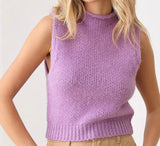 Lavender Knit Tank