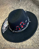 Black Bandana Hat