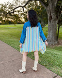 Striped Denim Jacket