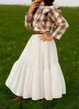 Girls Ivory Skirt