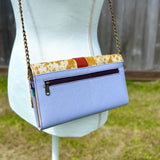Lavender Cowhide Crossbody
