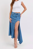 Abstract Maxi Skirt