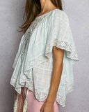 Ice Blue Top