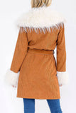 Fur Trench Coat