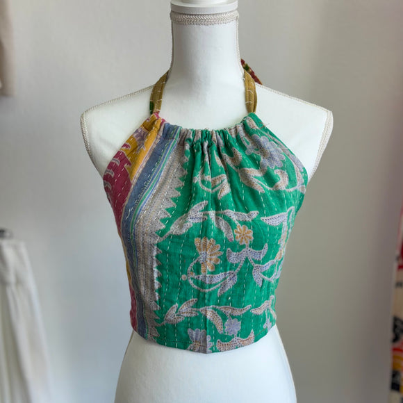 Quilted Reversible Halter Tops
