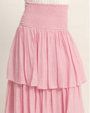 Rose Tiered Skirt