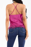Haute Feather Top