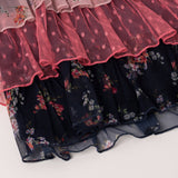 Girls Ruffle Mesh Dress