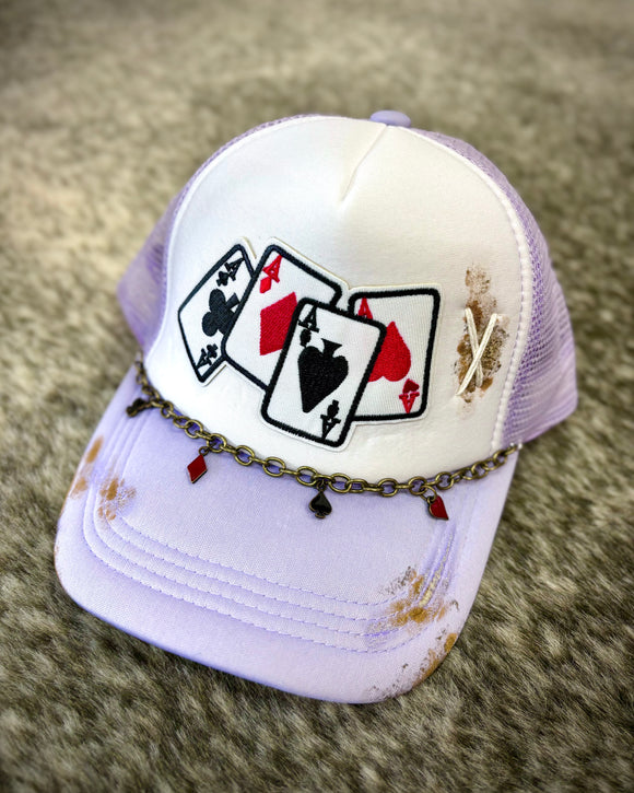 Distressed Cards Trucker Hat