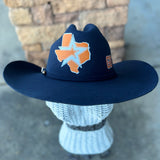 Navy HTX Cowboy Hat