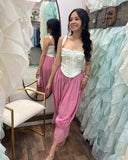 Dusty Rose Bloomer Pants